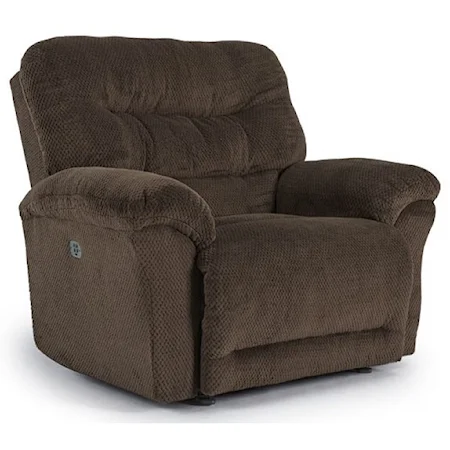 Power Space Saver Recliner with Power Tilt Headrest and USB Port